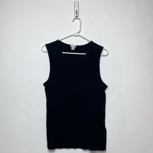 J.Crew Black Tank Top Size XLarge Great Condition